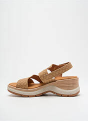 Sandales/Nu pieds beige PAULA URBAN pour femme seconde vue