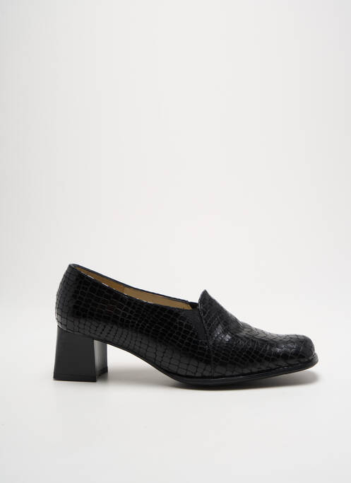 Mocassins noir J.METAYER pour femme