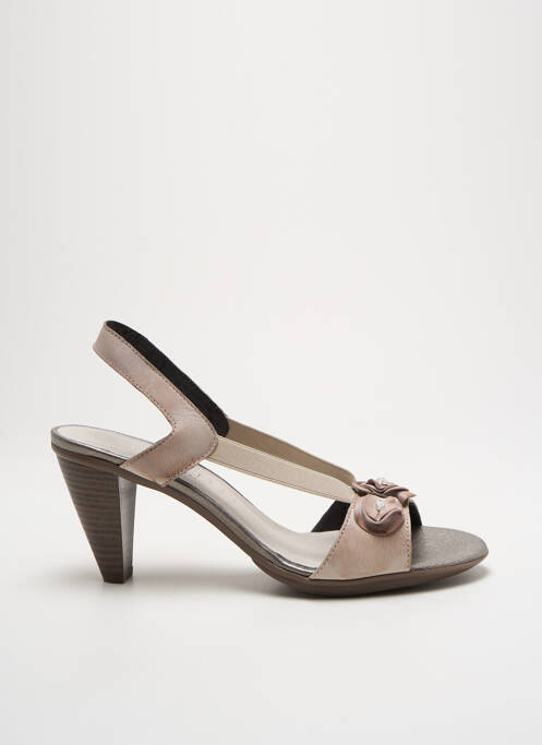 Sandales/Nu pieds beige HISPANITAS pour femme