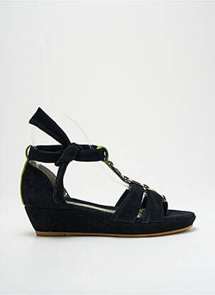 Sandales/nu pieds talon compensé talon de 4 à 6cm noir REGARD femme