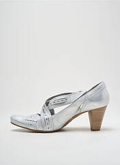 Escarpins argent CONNIVENCE pour femme seconde vue