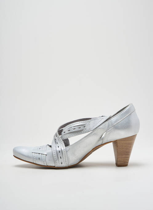 Escarpins argent CONNIVENCE pour femme
