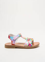 Sandales/Nu pieds blanc BOPY pour fille seconde vue