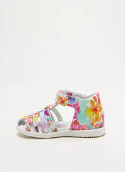 Sandales/Nu pieds blanc BOPY pour fille seconde vue