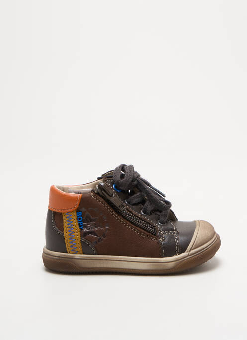 Bottillons marron BOPY pour garçon