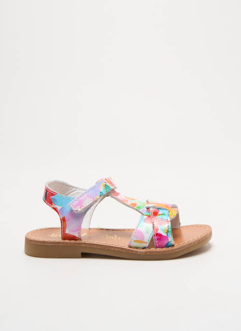 Sandales/Nu pieds blanc BOPY pour fille