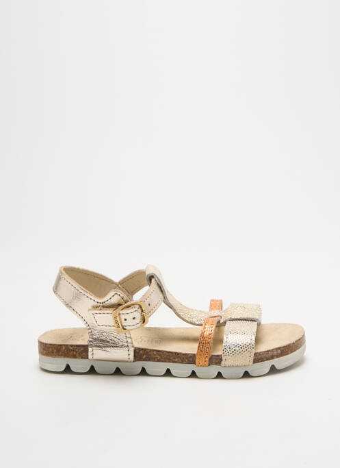 Sandales/Nu pieds or BOPY pour fille