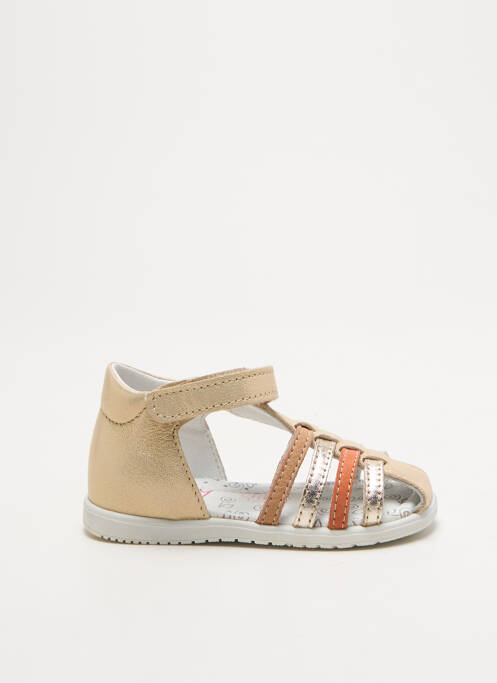 Sandales/Nu pieds or BOPY pour fille