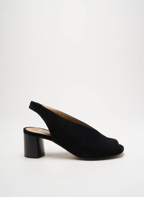 Sandales/Nu pieds noir PERLATO pour femme