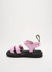 Sandales/Nu pieds rose DR MARTENS pour fille seconde vue