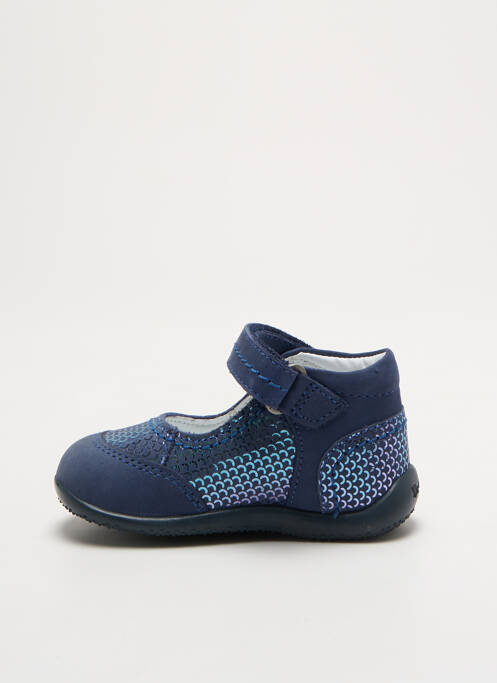 Ballerines bleu KICKERS pour fille