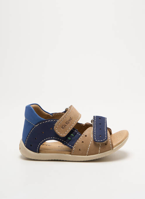 Sandales/Nu pieds bleu KICKERS pour garçon