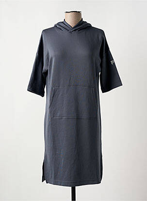Robe mi-longue manches 3/4 manches 3/4 gris FILA femme