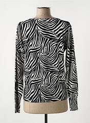 Gilet manches longues noir SO ABSOLUE pour femme seconde vue