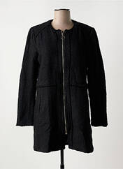 Manteau long noir J & W pour femme seconde vue