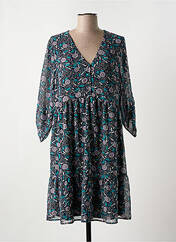 Robe courte bleu LA FEE MARABOUTEE pour femme seconde vue