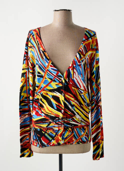 Gilet manches longues jaune SO ABSOLUE pour femme