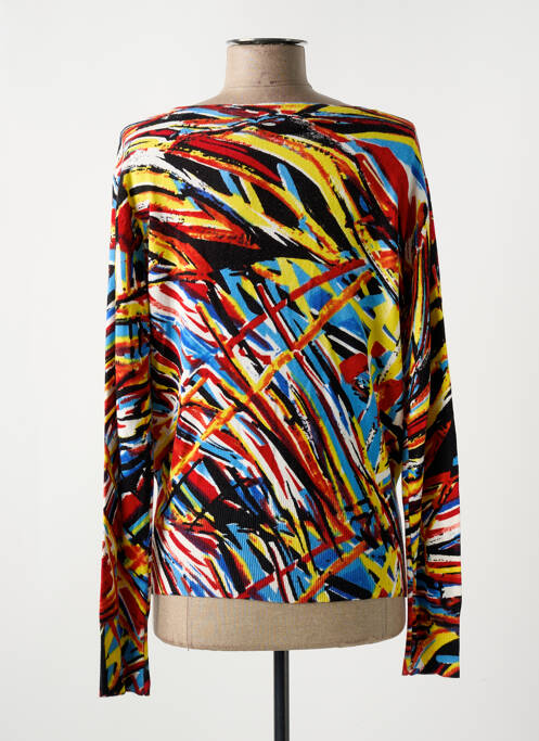 Gilet manches longues jaune SO ABSOLUE pour femme