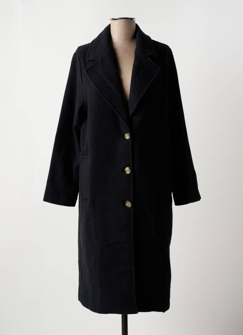 Manteau long noir LA FEE MARABOUTEE pour femme