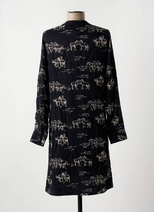 Robe courte noir LA FEE MARABOUTEE pour femme