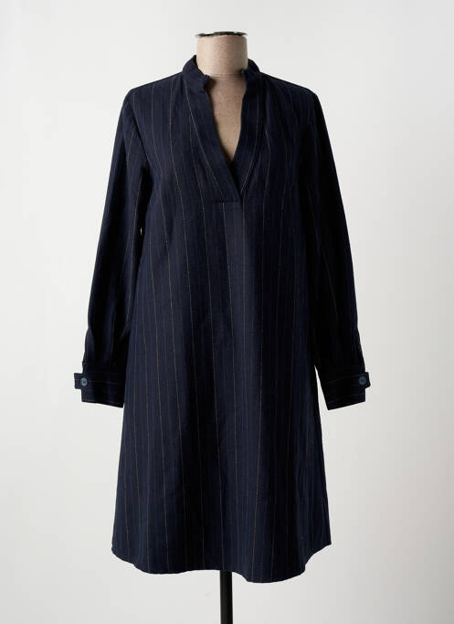 Robe mi-longue bleu HUMILITY pour femme