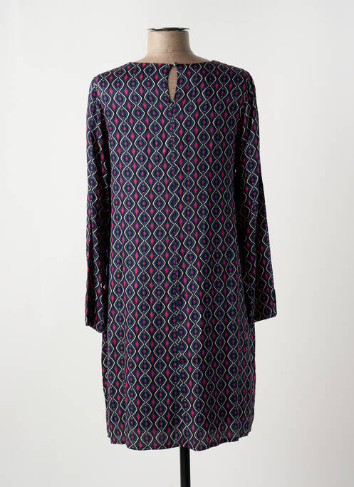 Robe mi-longue bleu LA FEE MARABOUTEE pour femme