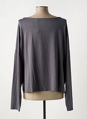 T-shirt manches longues manches longues gris FILA femme