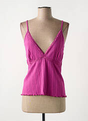 Top rose FRANCOISE SAGET pour femme seconde vue