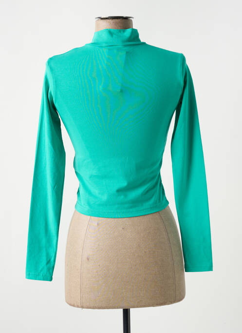 T-shirt stretch manches longues vert FILA femme