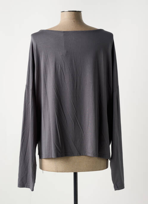 T-shirt manches longues manches longues gris FILA femme