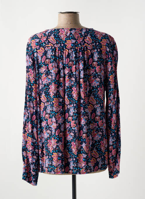 Blouse bleu LA FEE MARABOUTEE pour femme