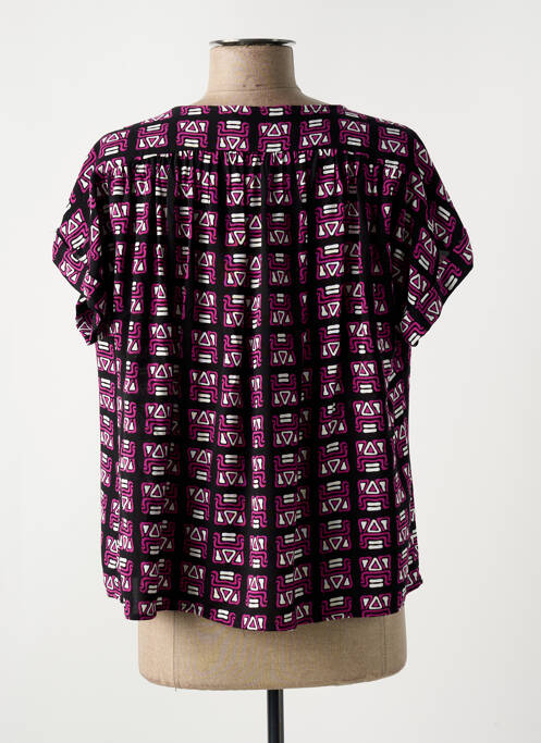 Blouse violet LA FEE MARABOUTEE pour femme