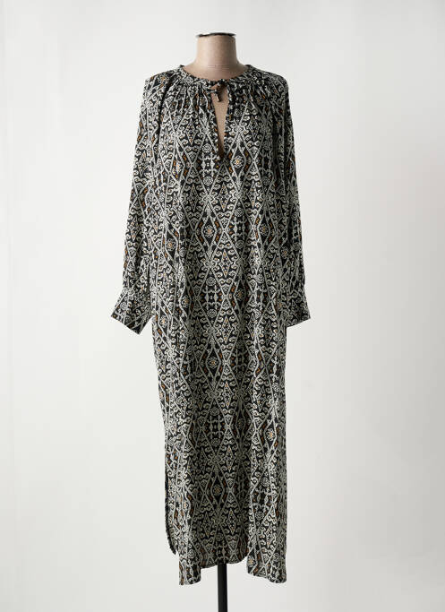 Robe longue noir LA FEE MARABOUTEE pour femme