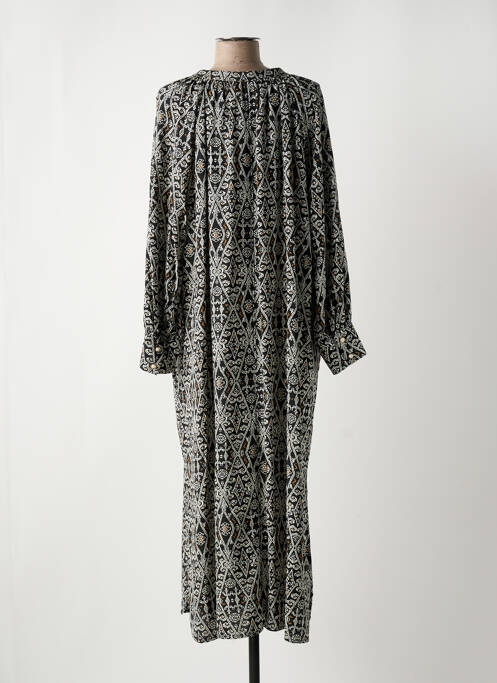 Robe longue noir LA FEE MARABOUTEE pour femme