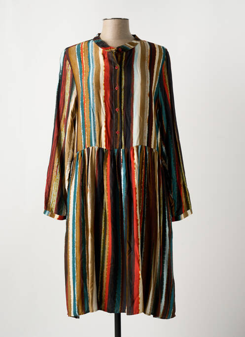 Robe mi-longue vert HUMILITY pour femme