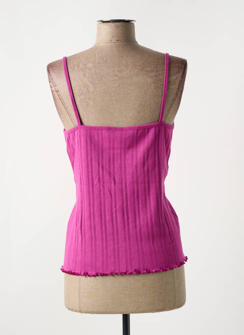 Top rose FRANCOISE SAGET pour femme