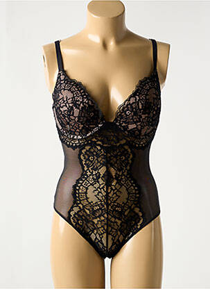 Body lingerie avec armature noir WOLFORD femme