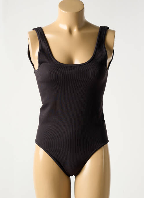 Body sérigraphie fines bretelles noir WOLFORD femme