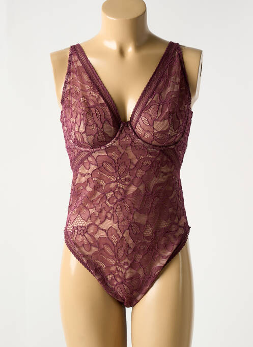 Body lingerie violet WOLFORD pour femme