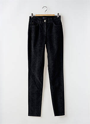 Pantalon slim stretch taille normale noir CAROLL femme