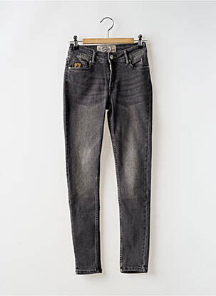 Jeans coupe slim stretch taille normale gris LOIS femme