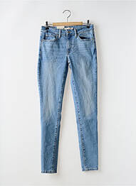 Jeans coupe slim stretch taille haute bleu LEVIS femme