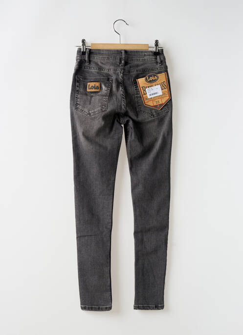 Jeans coupe slim gris LOIS pour femme