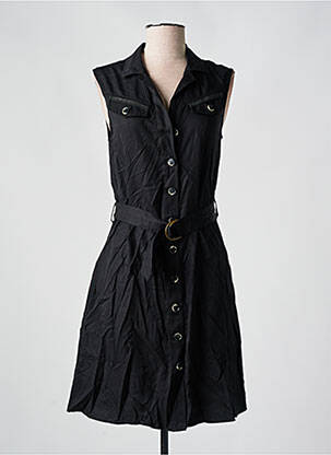 Robe courte sans manche sans manche noir LOLA ESPELETA femme