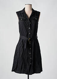 Robe courte sans manche sans manche noir LOLA ESPELETA femme