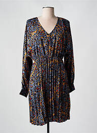 Robe courte manches longues manches longues gris LOLA ESPELETA femme