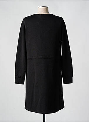 Robe courte manches longues manches longues noir MD'M femme