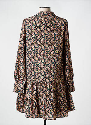 Robe courte manches longues manches longues noir MOLLY BRACKEN femme