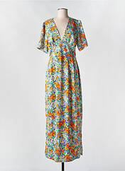 Robe longue vert HIPPOCAMPE pour femme seconde vue