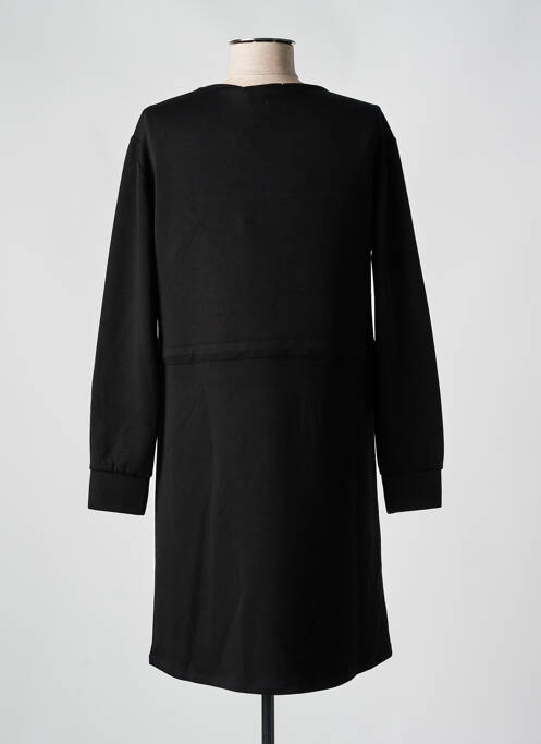 Robe courte manches longues manches longues noir MD'M femme